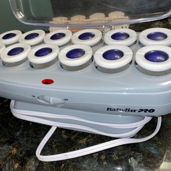 BaByliss Accessories Babyliss Heat Jumbo Hot Rollers Curlers With